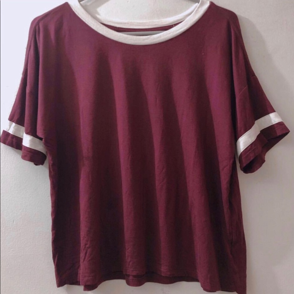 Pacsun Maroon Loose Fit